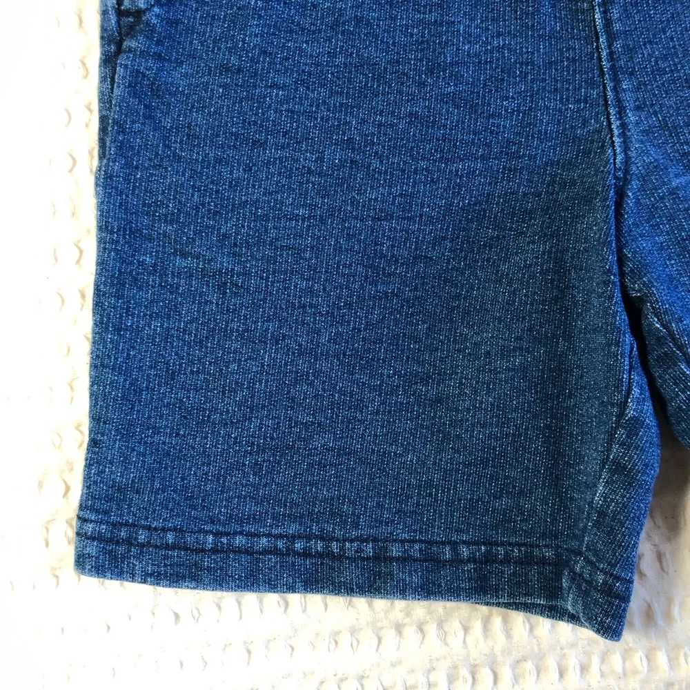 baby GAP Boys Dark Blue Elastic-Waist Cotton Shorts Size 5T